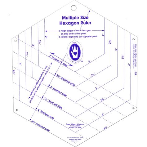 My Favorite Hexagon Ruler | EE Schenck Co.