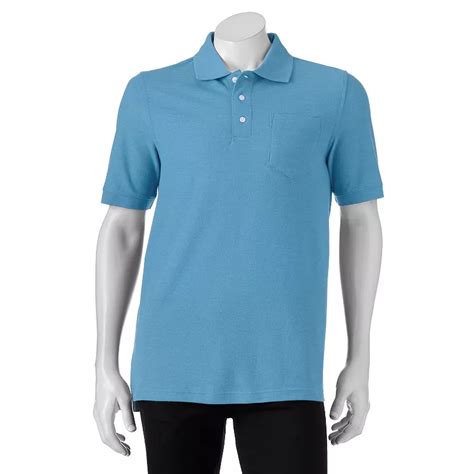 Men's Croft & Barrow Heathered Pique Classic-Fit Polo