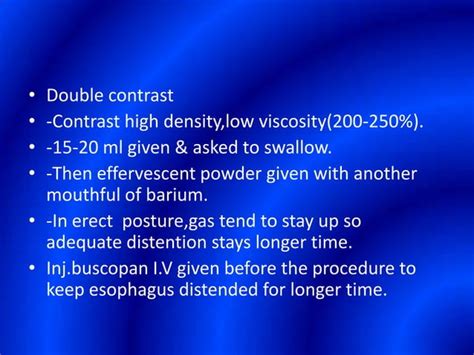 Barium Swallow Presentation