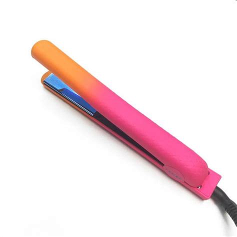 Pink Hair Straightener, Ceramic Ion 1 inch pink flat iron company in China