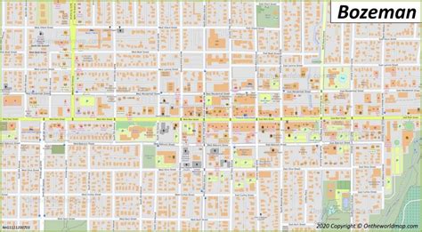 Bozeman Map | Montana, U.S. | Discover Bozeman with Detailed Maps