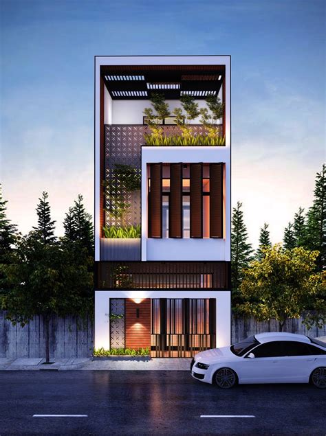 narrow house facades | Interior Design Ideas