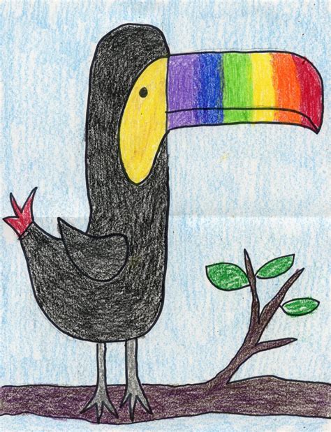 Toucan Drawing · Art Projects for Kids