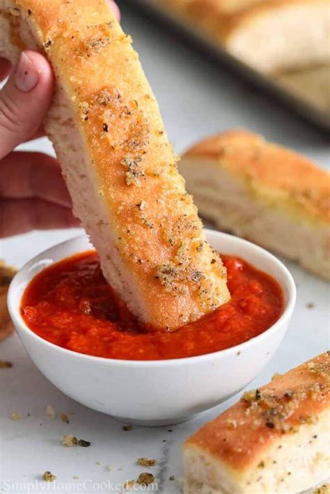 Copycat Pizza Hut Breadsticks - Simply Home Cooked