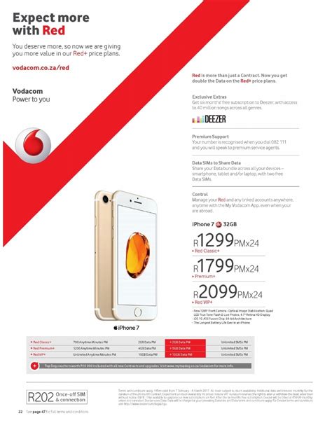 Vodacom Specials 7 February - 6 March, 2017