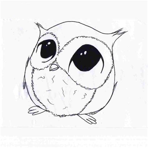 Owl Drawing Easy at PaintingValley.com | Explore collection of Owl Drawing Easy