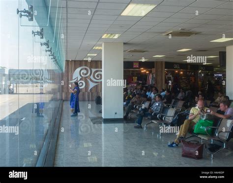 Passengers in departure lounge of Colombo Airport,Sri Lanka Stock Photo - Alamy