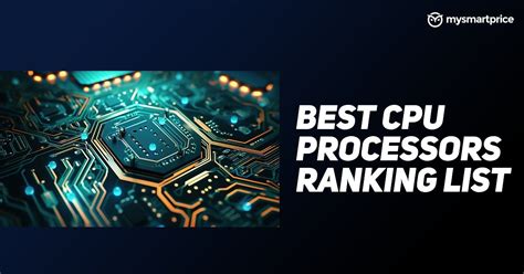 Top 250 CPU Processor For Laptop Ranking List (2023) - MySmartPrice