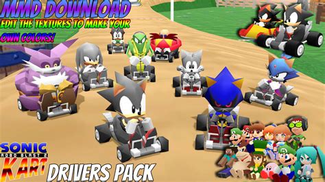 MMD Download - SRB2 Kart Racers by TheHomingBlueStar on DeviantArt