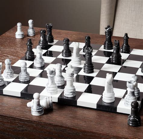 Marble Chess Set | The Green Head