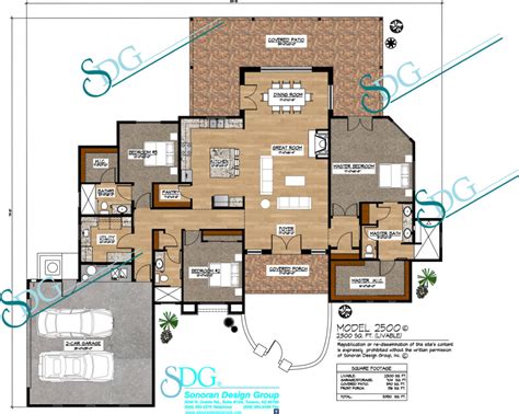 Stock House Plan #2500