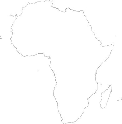 Africa Continent Map