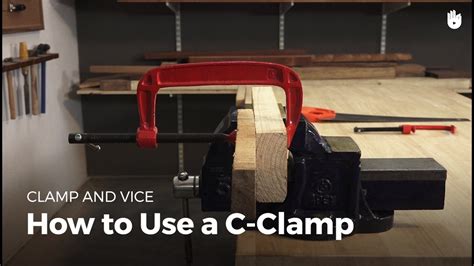 How to Use a C-Clamp - How to Be a Woodworker | Sikana