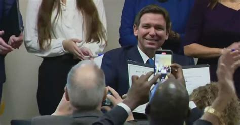 Gov. DeSantis' inauguration speech - CBS Miami