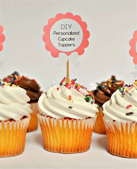 Glam, Glitz, and Glue sticks: DIY Cupcake Toppers: Part 2: Assembly