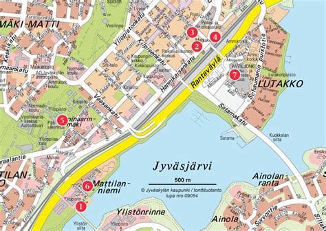 Jyväskylä: A Map Of Finnish History, Nature, And Innovation - Map of ...