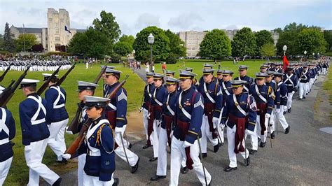 Virginia Tech Corps of Cadets 2019 Change of Command Parade - YouTube