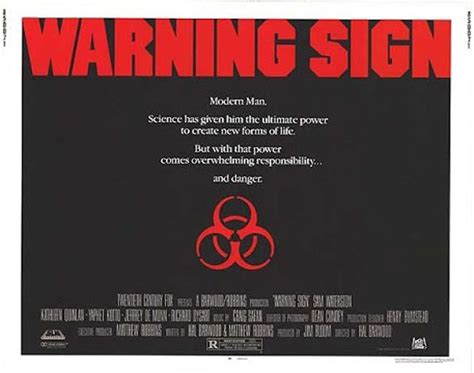 Warning Sign (1985) – Cinema Crazed