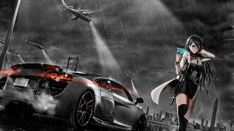 🔥 [50+] Anime Cars Desktop Wallpapers | WallpaperSafari