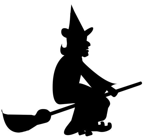 Witch Silhouette Printable at GetDrawings | Free download