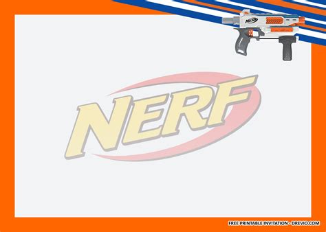 Nerf Gun Party Printables