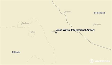 Jijiga Wilwal International Airport (JIJ) - WorldAtlas