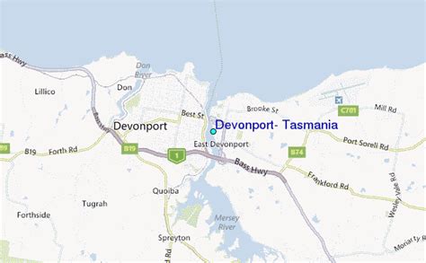 Devonport, Tasmania Tide Station Location Guide