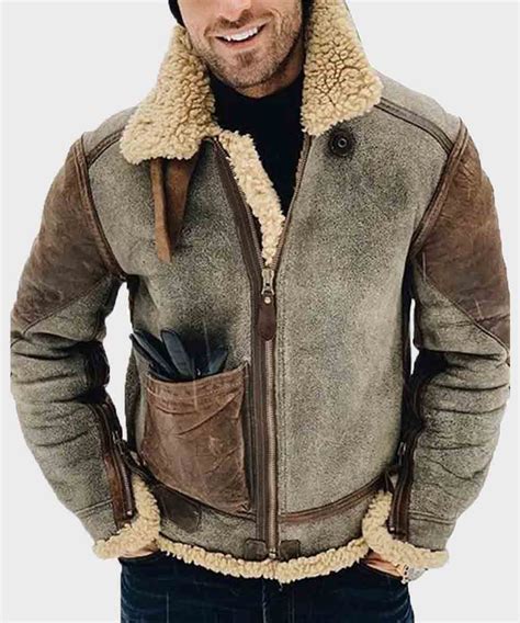 Mens Winter Leather Jacket | Winter Vintage Leather Jacket