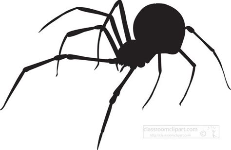 Spider Clipart-black widow spider clipart