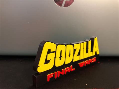 Godzilla Final Wars Logo - Etsy