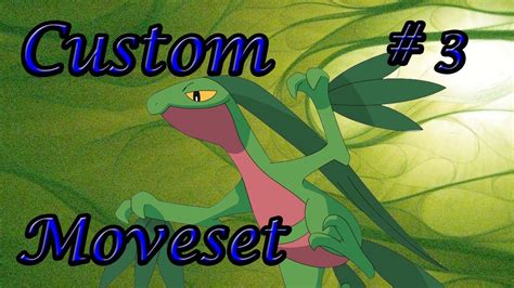 Pokemon Custom Moveset #3: Grovyle - YouTube