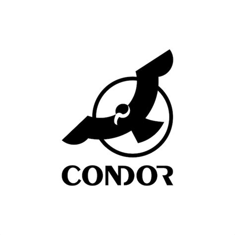 Premium Vector | Condor logo design fly bird vector simple animal