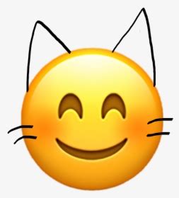 #cat #emoji #sticker #cute #kawaii #uwu #funny #wholesome - Smiley, HD ...