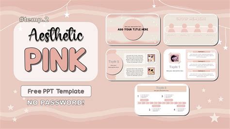 AESTHETIC PINK PowerPoint | FREE TEMPLATE | Tomatonado - YouTube