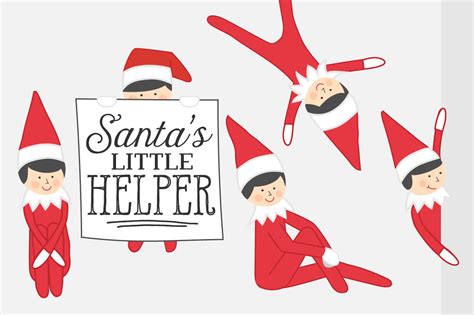 Santa's Little Helper ~ Illustrations ~ Creative Market