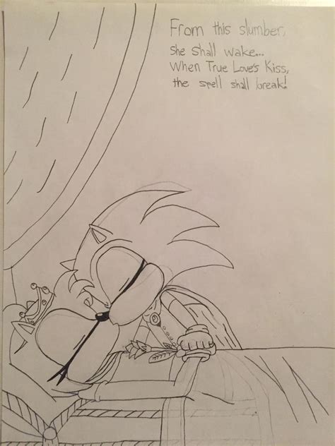 SonAmy: True Love's Kiss (Sleeping Beauty) by Landsverk96 on DeviantArt