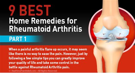 9 Best Home Remedies For Rheumatoid Arthritis Part 1 | Real Time Pain ...