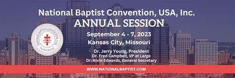 Annual Session 2023 - National Baptist Convention, USA, Inc. | Brushfire