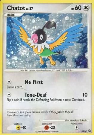 Chatot - Pokemon Diamond & Pearl Promos - Pokemon | TrollAndToad