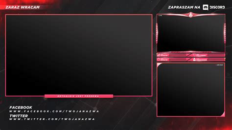 FREE TWITCH STREAM OVERLAY TEMPLATE - Zonic Design Download