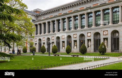 A picture of the Museo Nacional del Prado's facade Stock Photo - Alamy