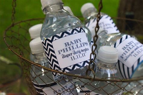 Printable Water Bottle Labels Baby Shower