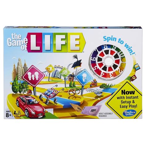 Instructions Manual & Rules For The Game Of Life Board Game - Hasbro