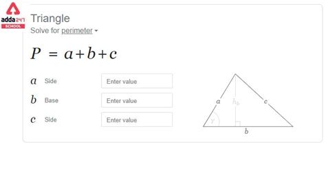 Perimeter of Triangle Formula, Definition, and Examples