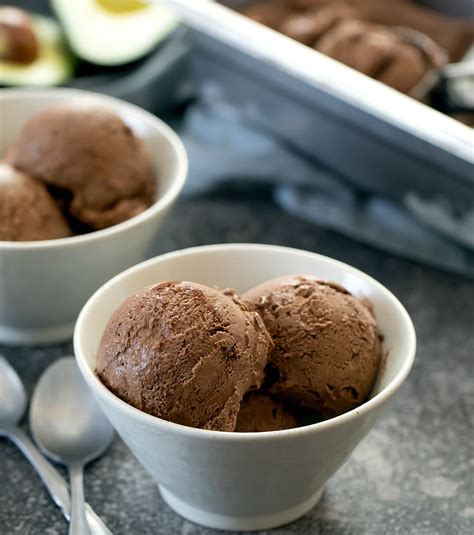 Chocolate Avocado Ice Cream - Kirbie's Cravings