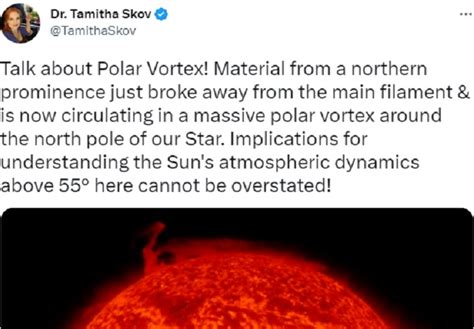 Why A Massive Polar Vortex Spotted Around The Sun's North Pole Has ...