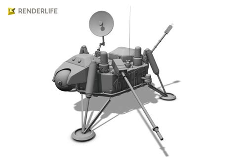 3D model Viking Lander | CGTrader