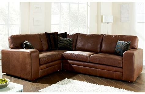 20 Photos Small Brown Leather Corner Sofas