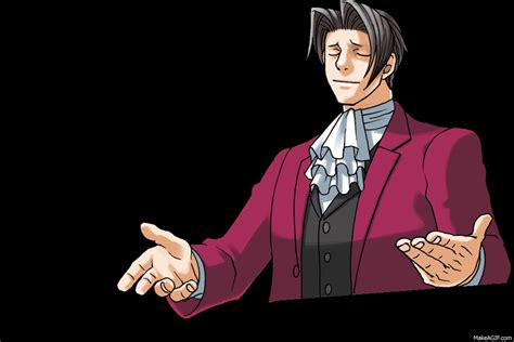 Miles Edgeworth on Make a GIF