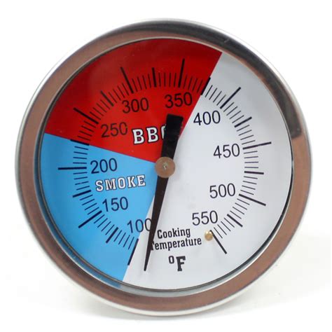 3" Temperature Thermometer Gauge | Barbecue BBQ Grill Smoker Pit ...